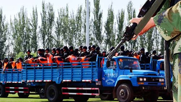 Tân Cương tuyên án 55 phần tử khủng bố ảnh 1