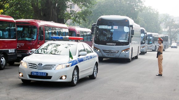 Đảm bảo giao thông phục vụ kỳ họp Quốc hội ảnh 1