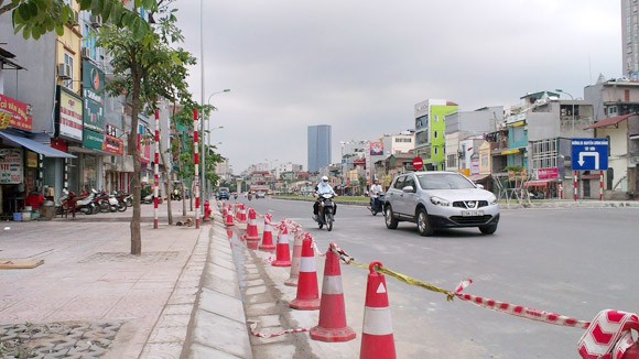 Khắc phục vỉa hè tuyến Ô Chợ Dừa - Hoàng Cầu: Người dân thấy hợp lý ảnh 1
