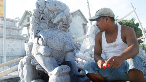 “Cách ly” sư tử đá ngoại lai khỏi di tích: Đòi hỏi thay đổi nhận thức từ làng nghề đá ảnh 1