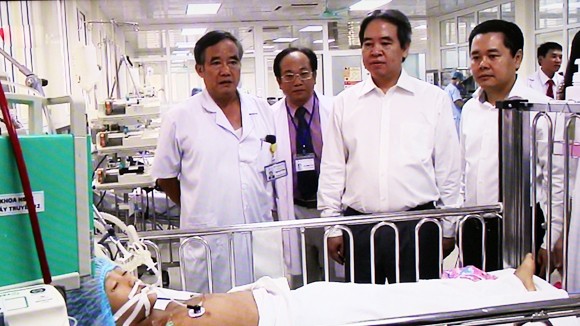 Ngành ngân hàng “tiếp sức” Bệnh viện Nhi Trung ương ảnh 1