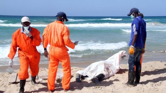 Chìm tàu ngoài khơi Libya, 200 người có thể thiệt mạng ảnh 1