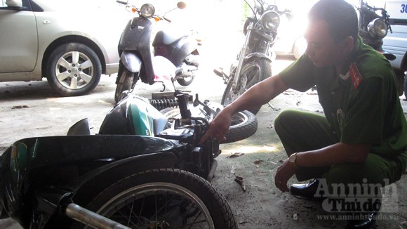 Ngắm dàn mô tô "khủng" bị làm giả đăng ký, đục số khung, "làm mới" số máy ảnh 8