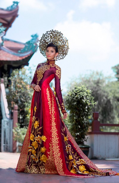 Hình ảnh Trương Thị May diện quốc phục tại Miss Universe 2013 ảnh 2