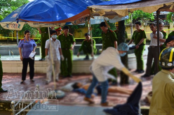 Hoảng hồn phát hiện người bảo vệ nằm chết trên sân trường ảnh 3
