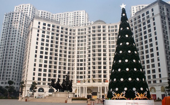 Chào đón cây thông Noel cao nhất Việt Nam 2013 ảnh 1