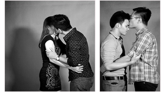 Phim ngắn "gây sốt": 20 người xa lạ trải nghiệm nụ hôn với nhau ảnh 1
