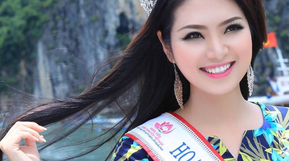 Thời thơ ấu “mũm mĩm” của Hoa hậu Ngọc Anh ảnh 8