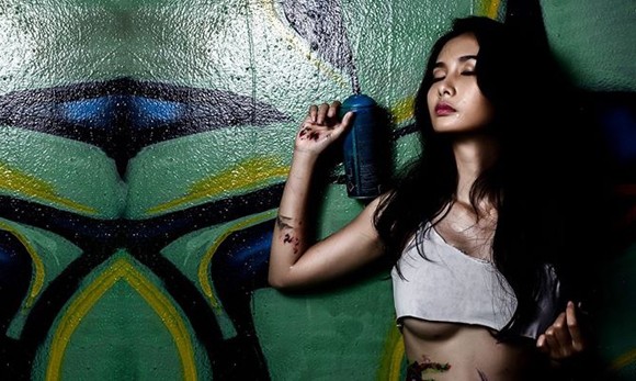 Người mẫu Xuân Thuỳ tuyệt đẹp trong một bộ ảnh ấn tượng ảnh 9