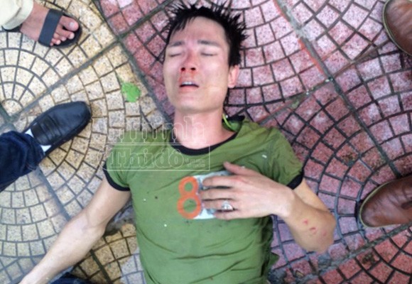 Bị “141” truy đuổi, nam thanh niên nổ súng rồi nhảy xuống hồ định tẩu thoát ảnh 2