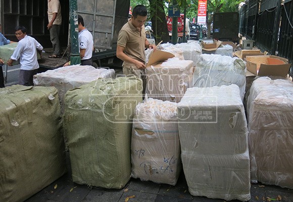 “Chặn đứng” một xe tải đồ chơi chưa kiểm định, từ Móng Cái về Hà Nội ảnh 1