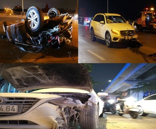 Hiện trường các vụ tai nạn xe ô tô