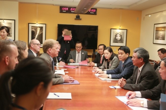 Chủ tịch UBND TP Hà Nội: Hai nền kinh tế Việt - Mỹ có tính bổ trợ cao ảnh 1