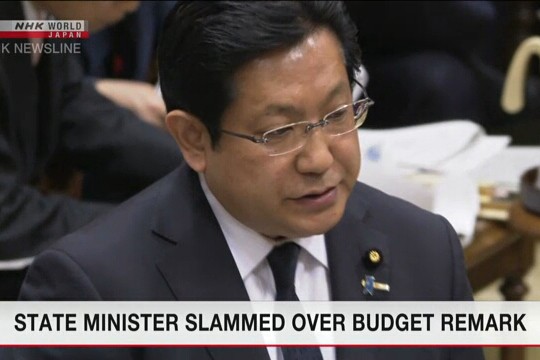 Thứ trưởng Nhật Bản xin lỗi vì "vạ miệng" ảnh 1