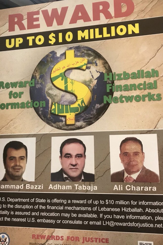 Mỹ treo thưởng 10 triệu USD để đổi lấy thông tin về tài chính Hezbollah ảnh 1