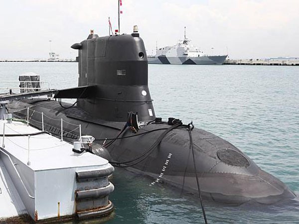 Tàu ngầm Singapore - Mỹ “bắt tay” nhau ảnh 1