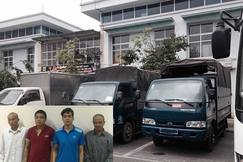 Ổ trộm cắp ô tô tải "phủ sóng" Hà Nội, Vĩnh Phúc, Hưng Yên bị bóc gỡ ảnh 1