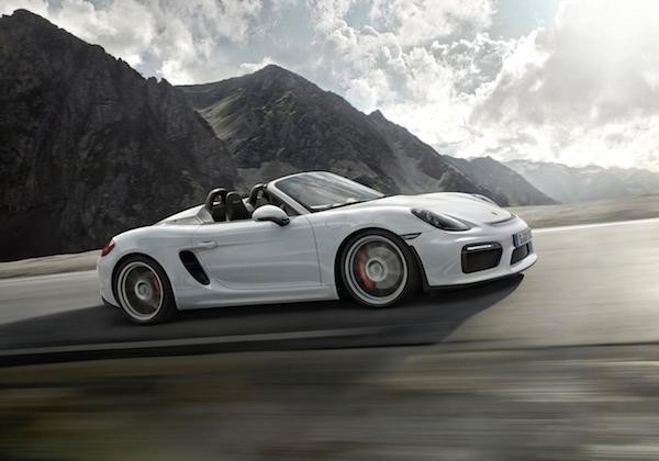 Porsche “vén bức màn bí mật” của siêu xe Boxster Spyder mới ảnh 4