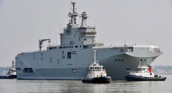 Pháp vẫn kiên quyết không giao tàu Mistral cho Nga