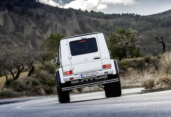 Mercedes-Benz G500 4x4² hầm hố chuyên phục vụ off-road ảnh 4