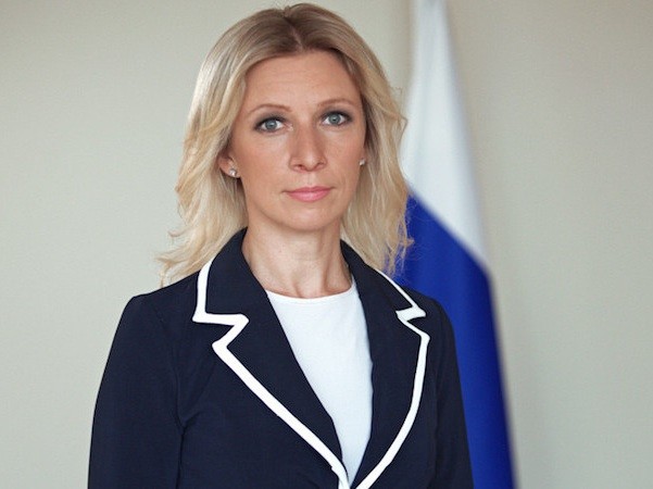 Bà Maria Zakharova mới được bổ nhiệm làm Giám đốc Văn phòng Thông tin và báo chí của Bộ Ngoại giao Nga