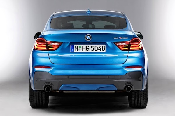 BMW công bố những bức ảnh đầu tiên của SUV X4 M40i ảnh 3