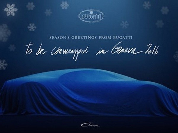 "Ông hoàng tốc độ" mới - Bugatti Chiron sẽ ra mắt vào tháng 3? ảnh 1