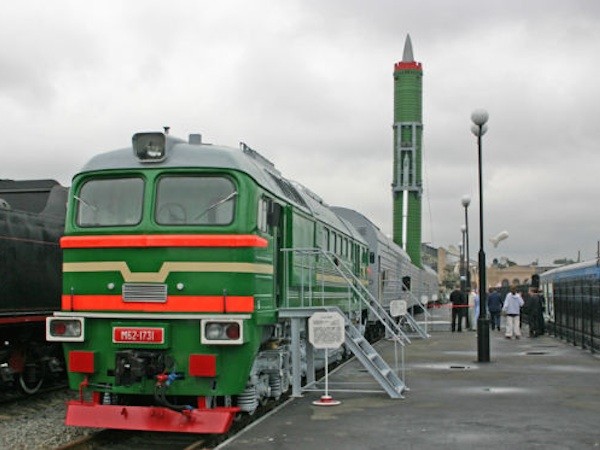 Quân đội Nga nhận tàu hoả tên lửa đạn đạo Barguzin vào năm 2020 ảnh 1