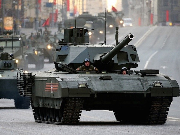 Xem lính Nga thử nghiệm khả năng chiến đấu của "siêu tăng" Armata T-14 ảnh 1