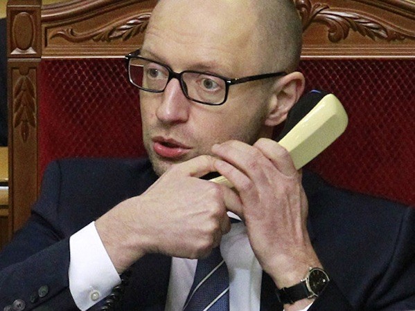 Thủ tướng Ukraine Arseniy Yatsenyuk