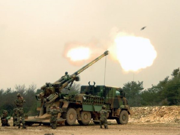 4 lựu pháo Caesar đã được triển khai đến Iraq