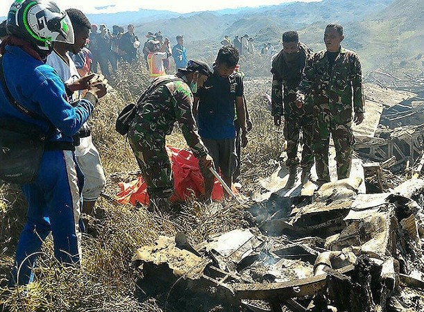 Vận tải cơ C-130 của Indonesia rơi, 13 người thiệt mạng ảnh 1