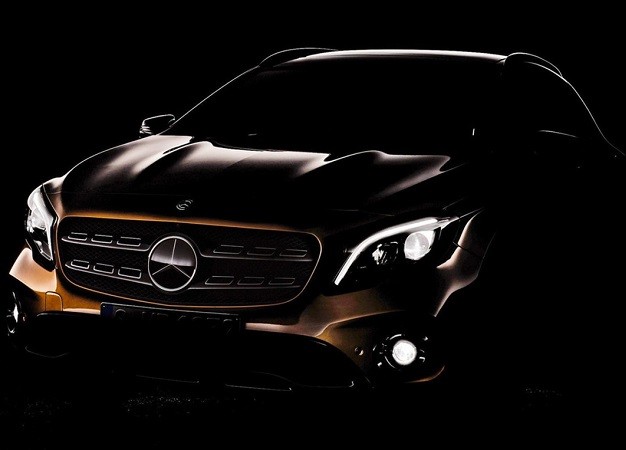 Hình ảnh teaser của Mercedes-Benz GLA mới