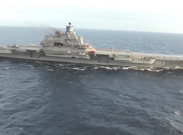 Tàu sân bay Đô đốc Kuznetsov về đến Nga sau sứ mệnh tại Syria ảnh 1