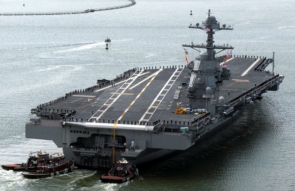Hải quân Mỹ sắp mua liền 2 tàu sân bay lớp Gerald R Ford ảnh 1
