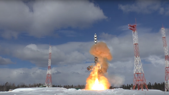 Nga tiếp tục phóng thử nghiệm tên lửa đạn đạo Sarmat ảnh 1