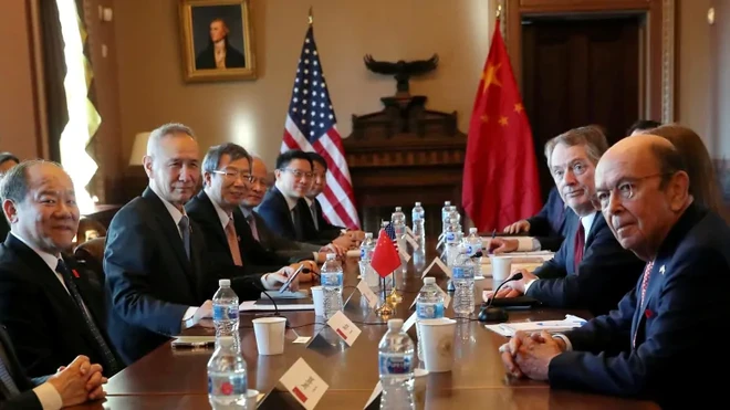 Mỹ nhượng bộ Trung Quốc trong đàm phán thương mại ảnh 1