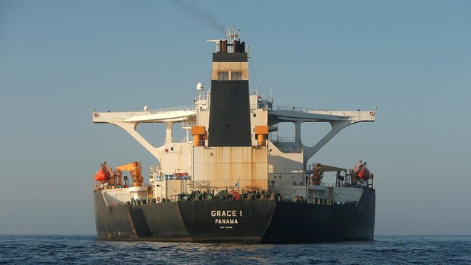 Mỹ ban bố lệnh bắt với tàu chở dầu Grace 1 của Iran ảnh 1