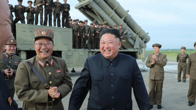 Triều Tiên tuyên bố thử thành công tên lửa phóng loạt mới ảnh 1