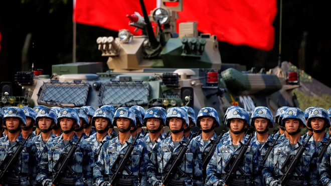 Quân đội Trung Quốc ra lời cảnh báo với người biểu tình Hong Kong ảnh 1