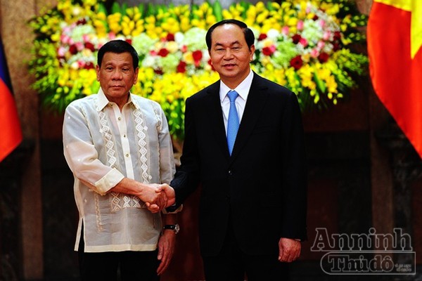 Tổng thống Philippines thăm chính thức Việt Nam ảnh 6