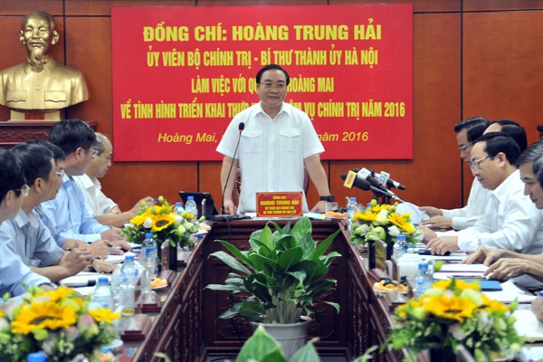 Bí thư Thành ủy Hà Nội: Xử lý nghiêm, không để tái diễn vi phạm trật tự xây dựng ảnh 1