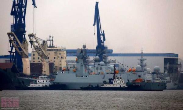 Trung Quốc cùng lúc hạ thủy 3 tàu chiến “cực khủng” ảnh 3