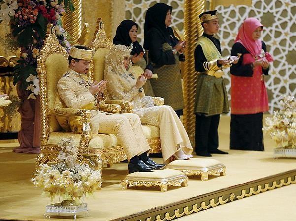 Toàn cảnh lễ cưới cực kỳ xa hoa của Hoàng tử Brunei ảnh 4