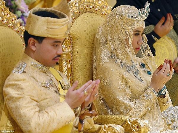 Toàn cảnh lễ cưới cực kỳ xa hoa của Hoàng tử Brunei ảnh 3