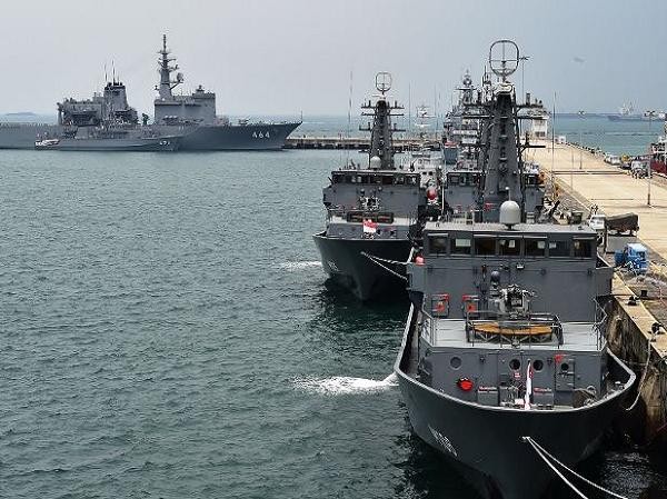 Singapore và Indonesia đồng chủ trì diễn tập hải quân đa phương quy mô lớn ảnh 1