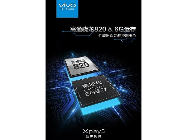 Vivo Xplay 5: Smartphone đầu tiên trên thế giới có RAM 6 GB ảnh 1
