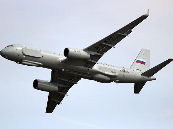 Nga đã tăng cường sang Syria một máy bay trinh sát điện tử và giám sát chiến trường Tupolev Tu-214R