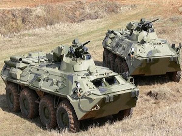 Quân đội Nga tiếp nhận xe bọc thép BTR-82A phiên bản Bắc Cực ảnh 1