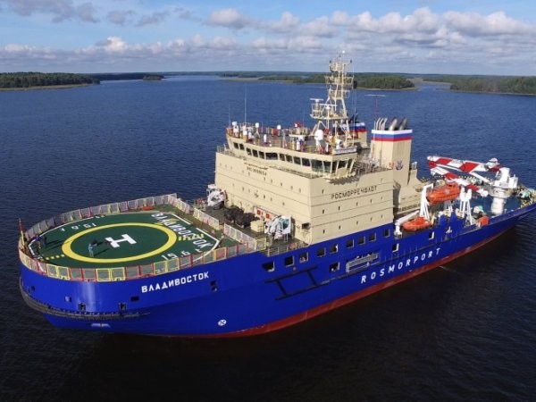 "Vladivostok" – tàu phá băng mạnh nhất thế giới của Nga ảnh 1